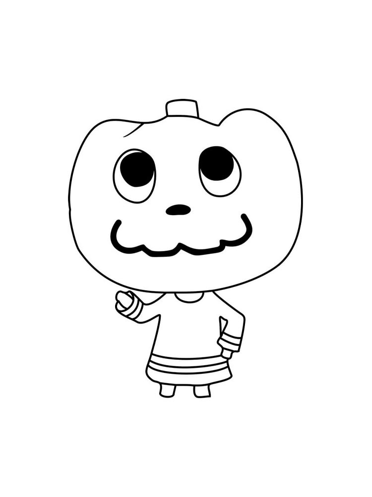 Детская раскраска раскраски animal crossing 5