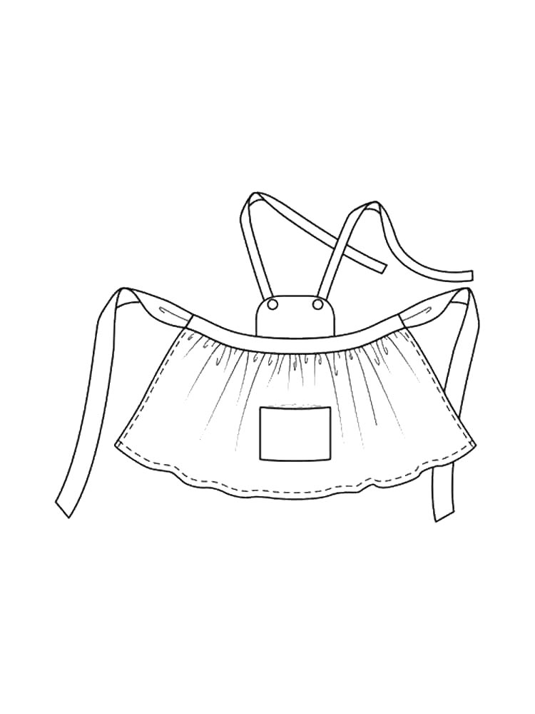 Детский фартук