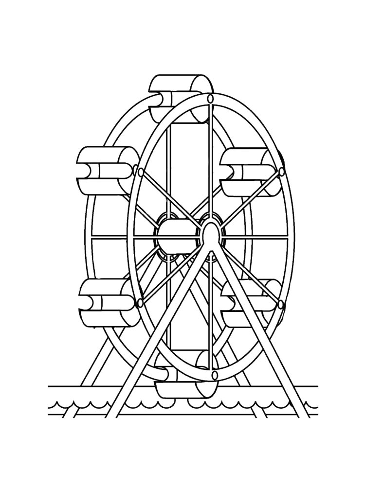 Детское колесо обозрения