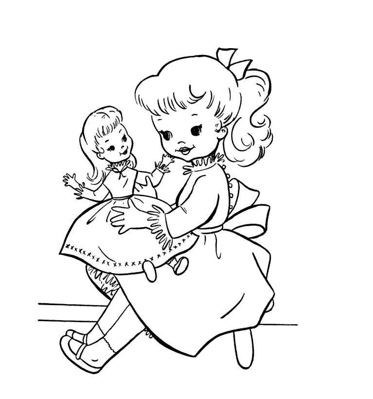 Девочка и кукла