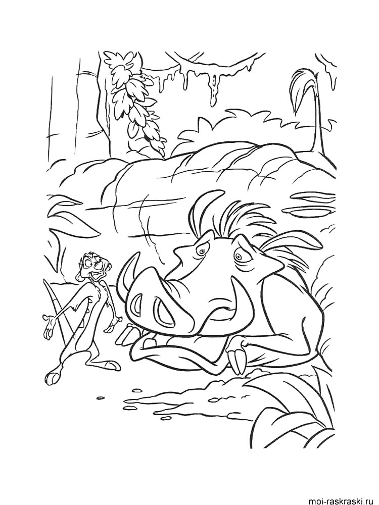Дисней раскраска для детей 11
