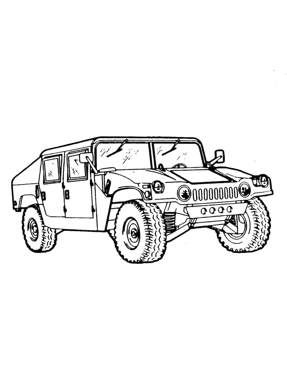 Джип Hummer H1