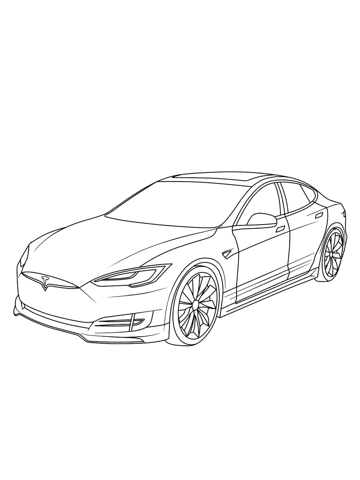Электромобиль Tesla
