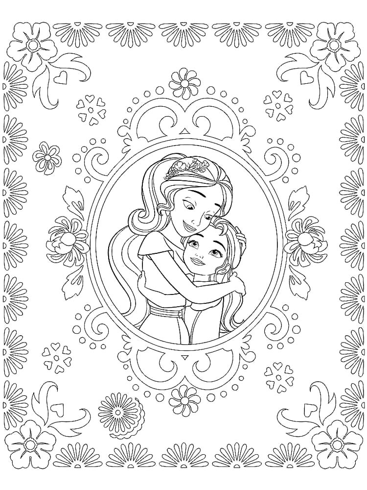 Елена с любимой сестрой