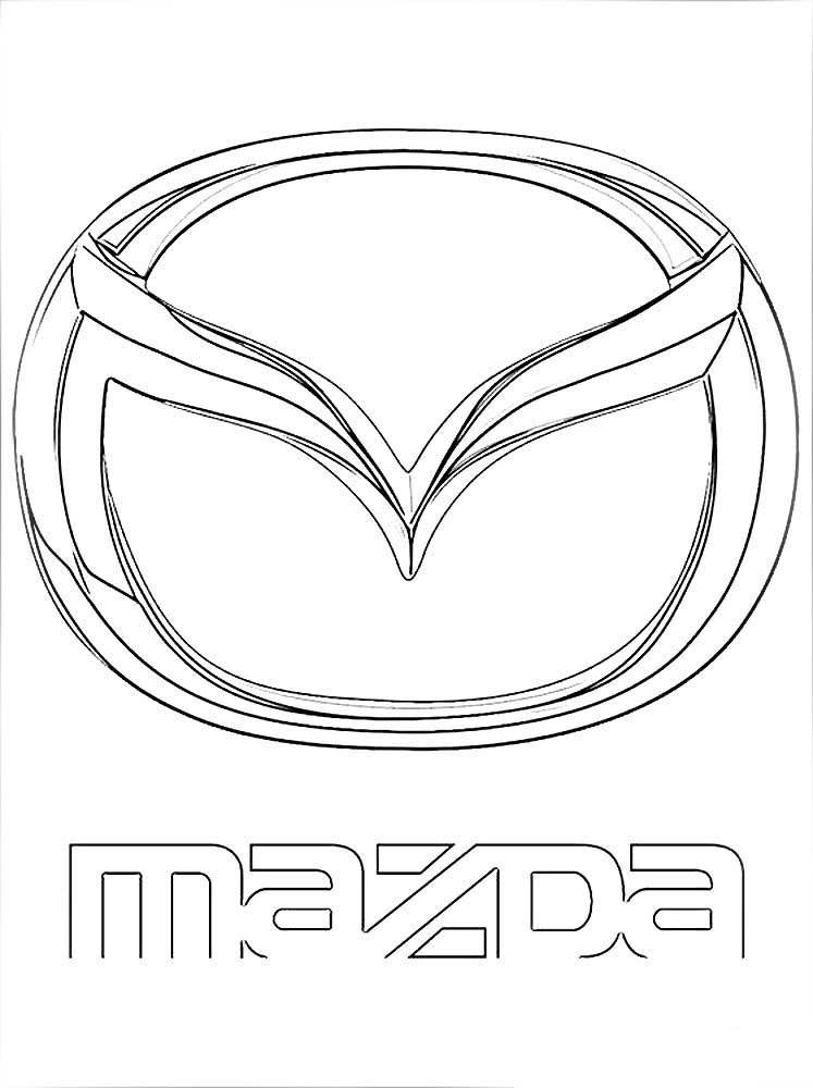 эмблема мазда