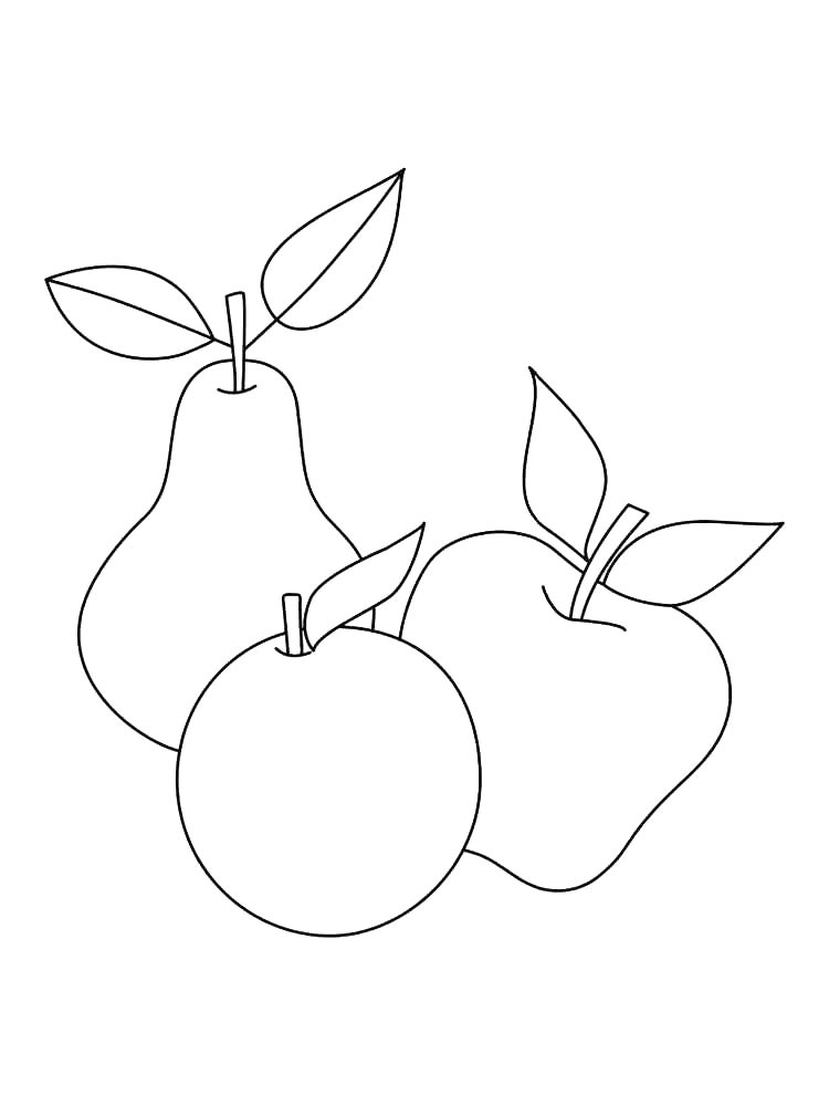 Фрукты для аппликаций