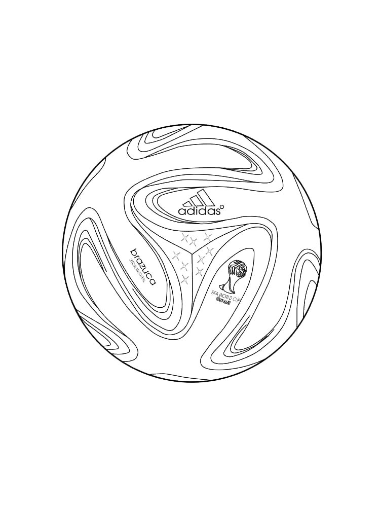 Футбольный мяч Adidas Brazuca