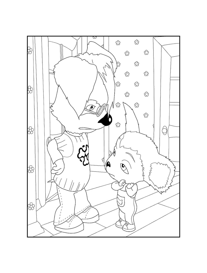 Гена в шарфе