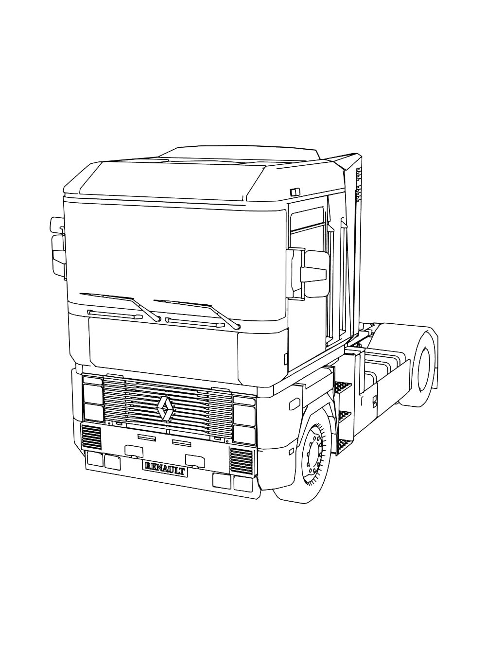 Грузовик Renault Magnum
