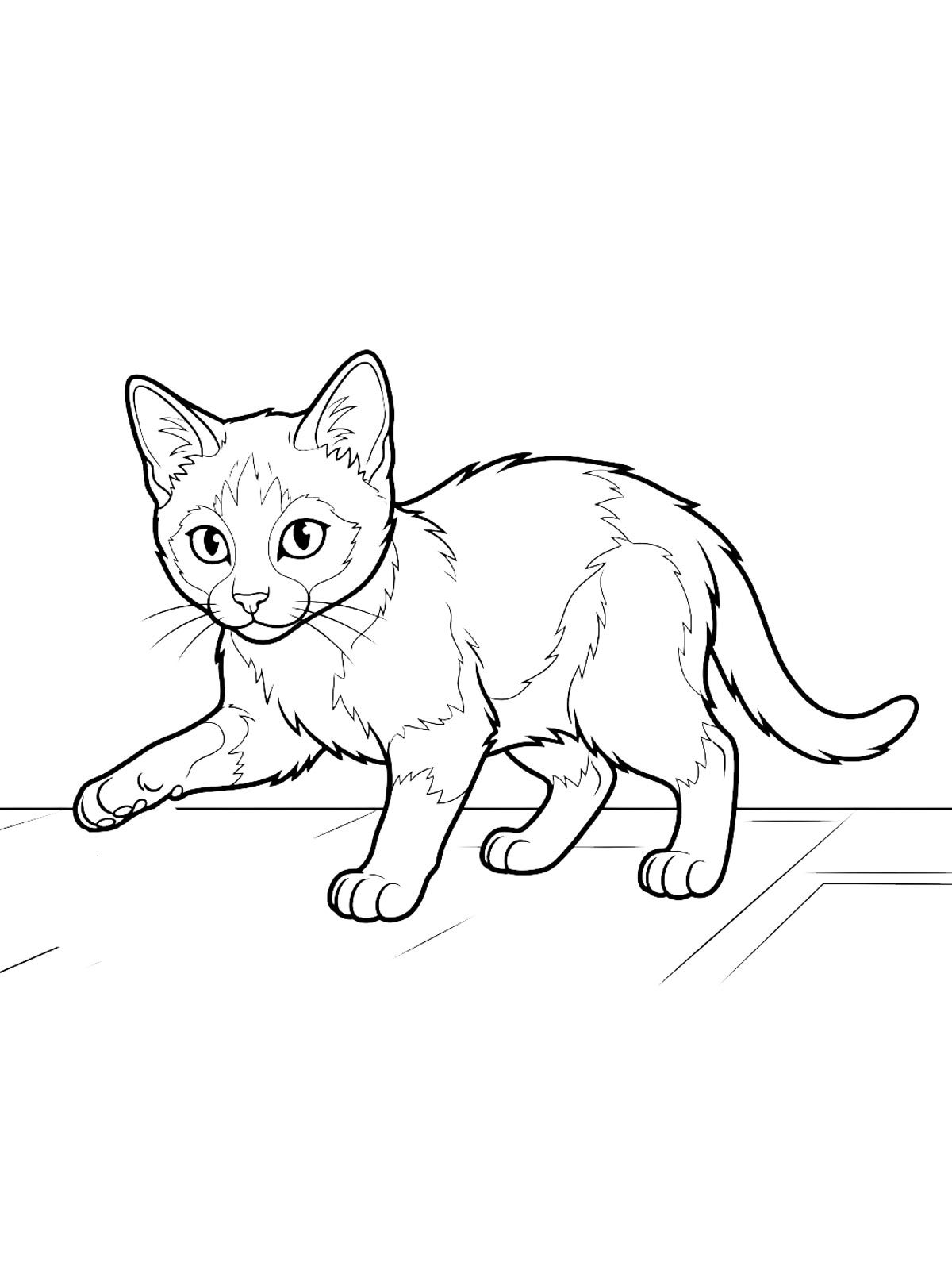 Игривая кошечка