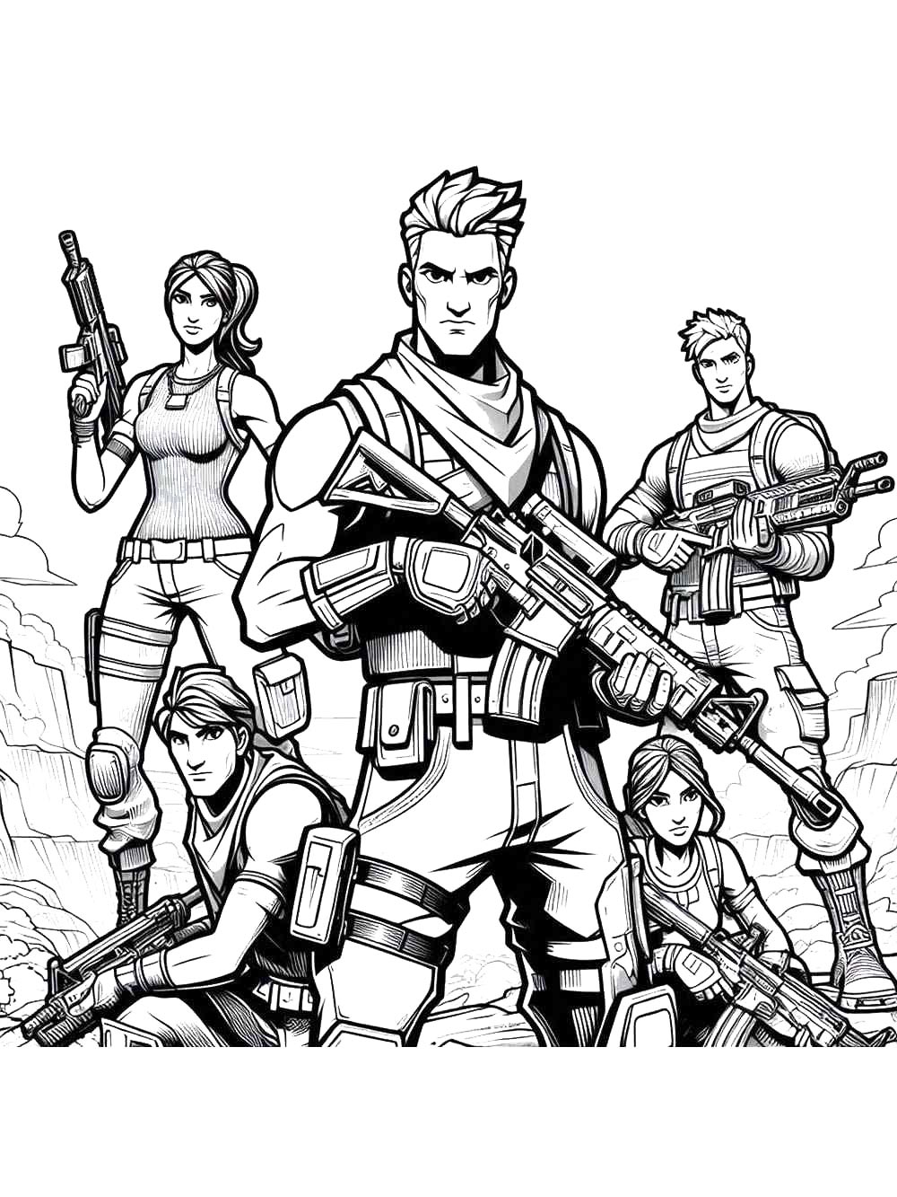 игроки Фортнайт