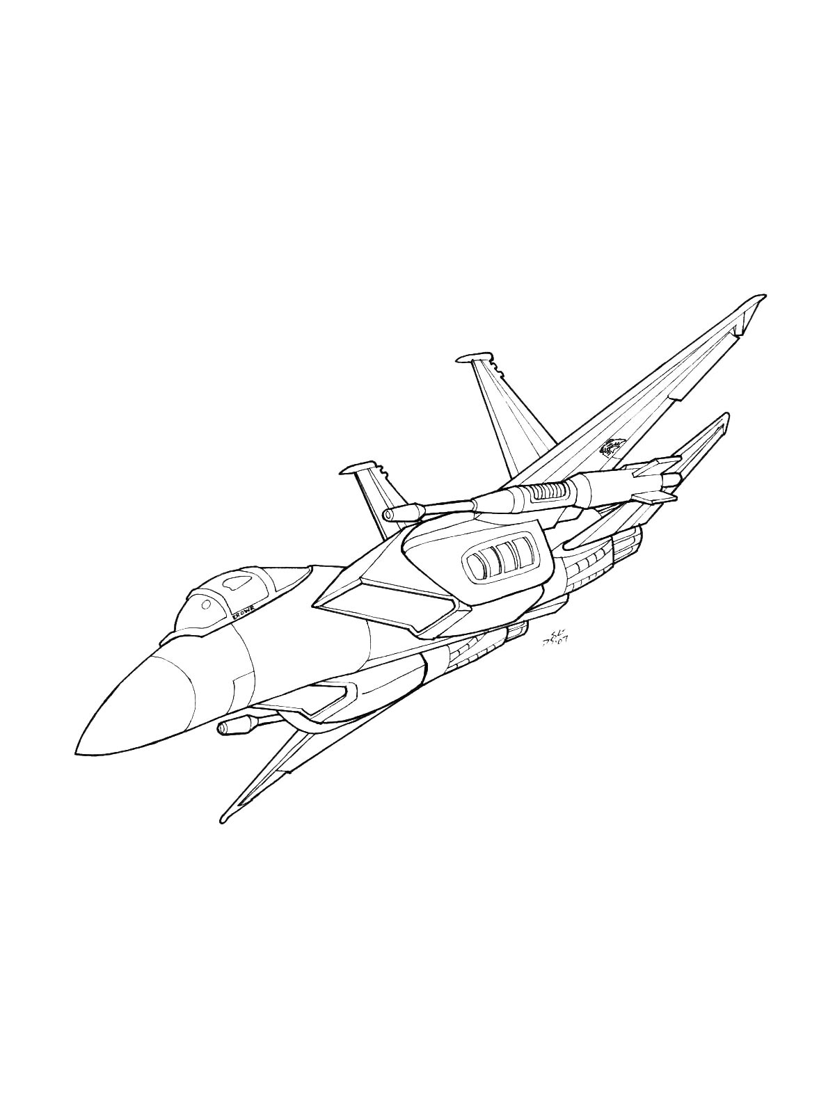 Истребитель F-15 Seeker