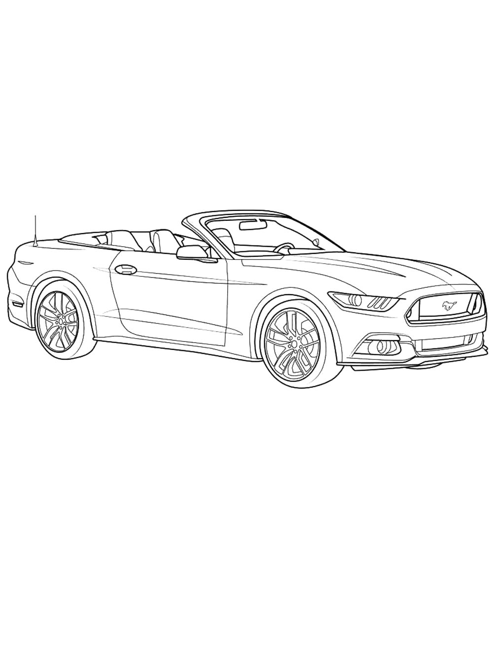 Кабриолет Ford Mustang