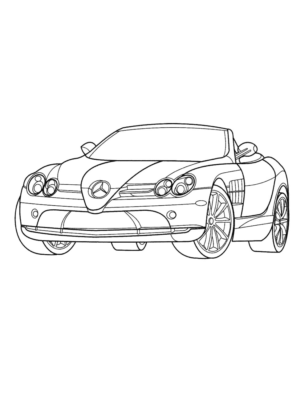Кабриолет Mercedes-Benz SLK