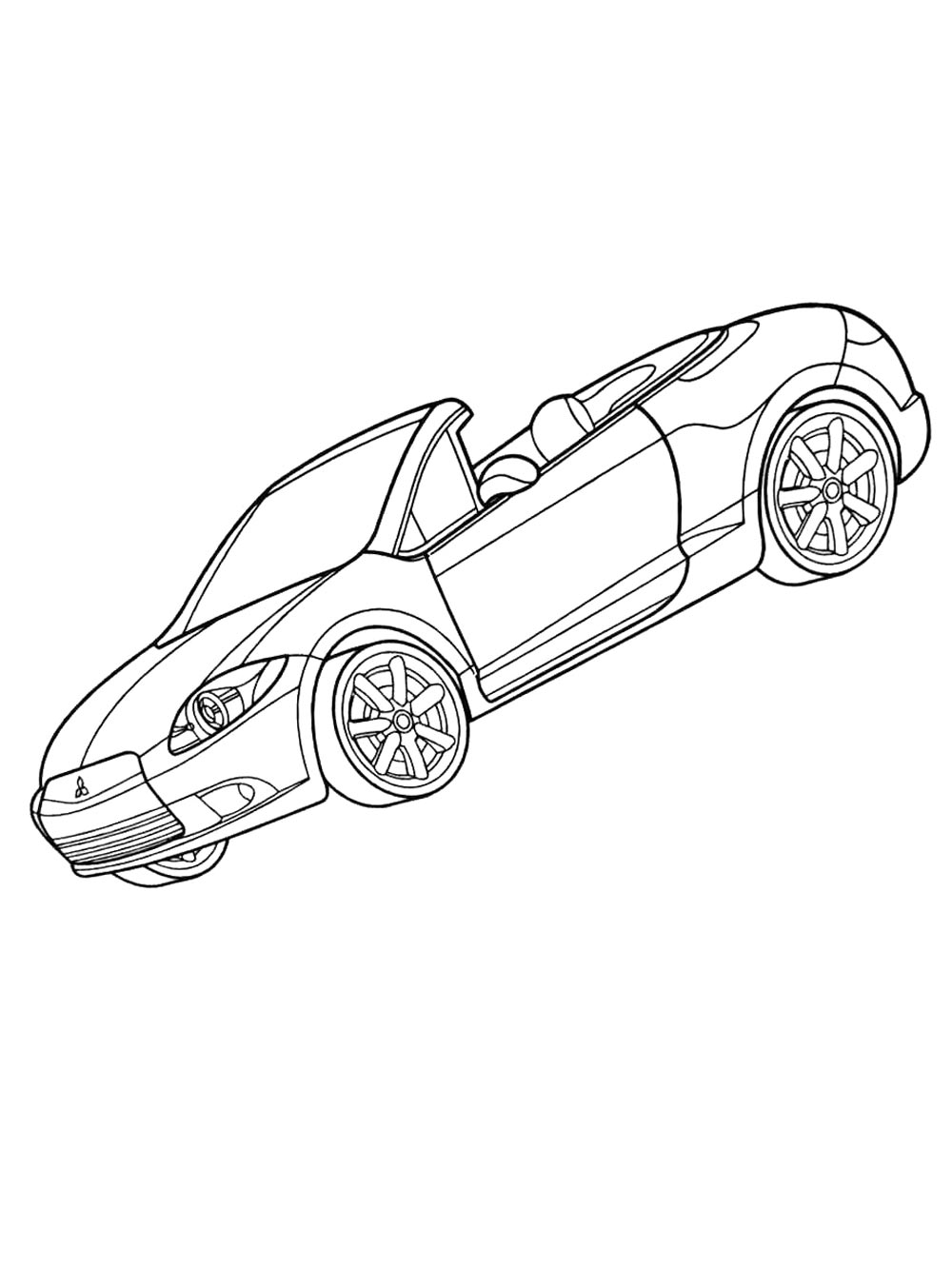 Кабриолет Mitsubishi