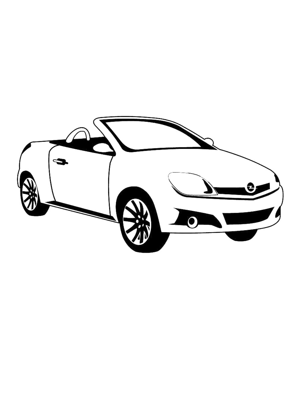 Кабриолет Опель