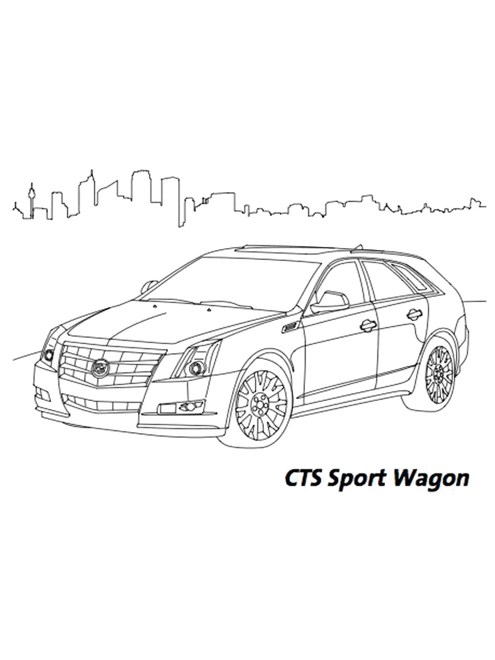 Кадиллак CTS Sport Wagon
