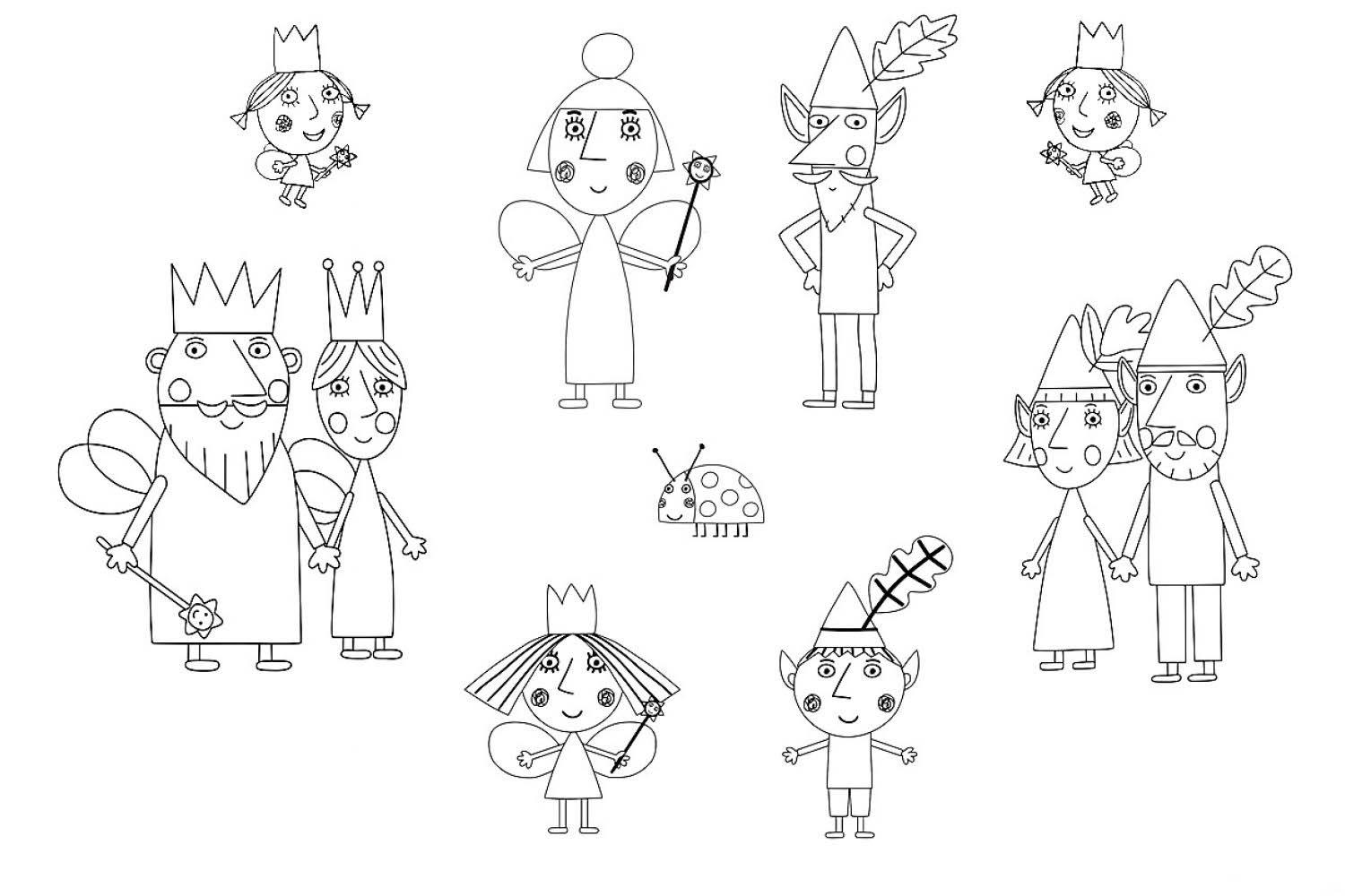 Картинка Бен и Холли