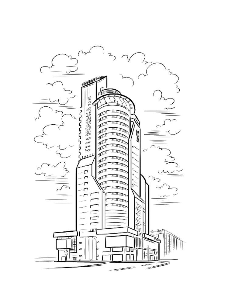 Картинка небоскреб