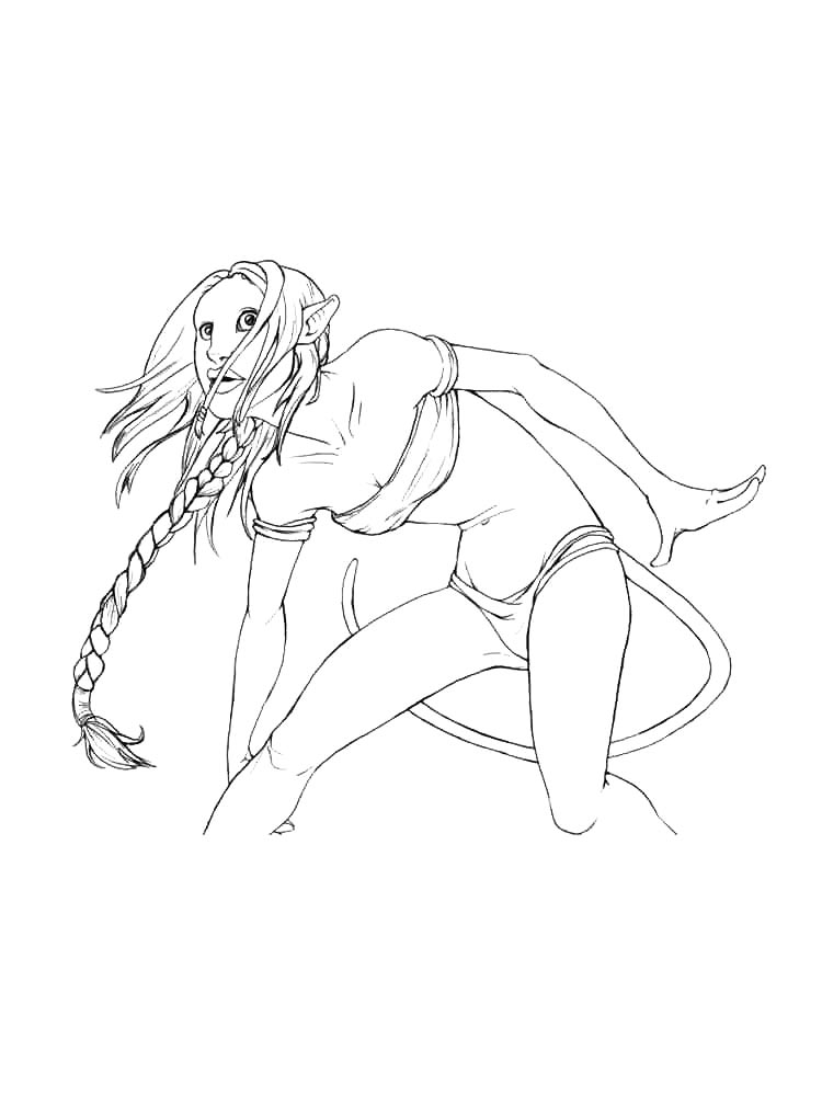Картинка раскраски аватар раскраска