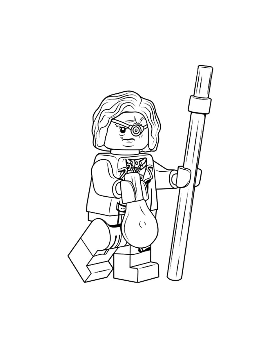 Картинка раскраски lego гарри поттер раскраска