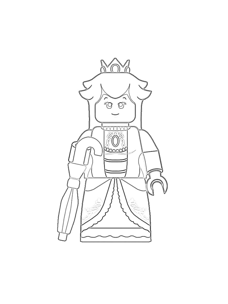 Картинка раскраски lego супер марио раскраска 2