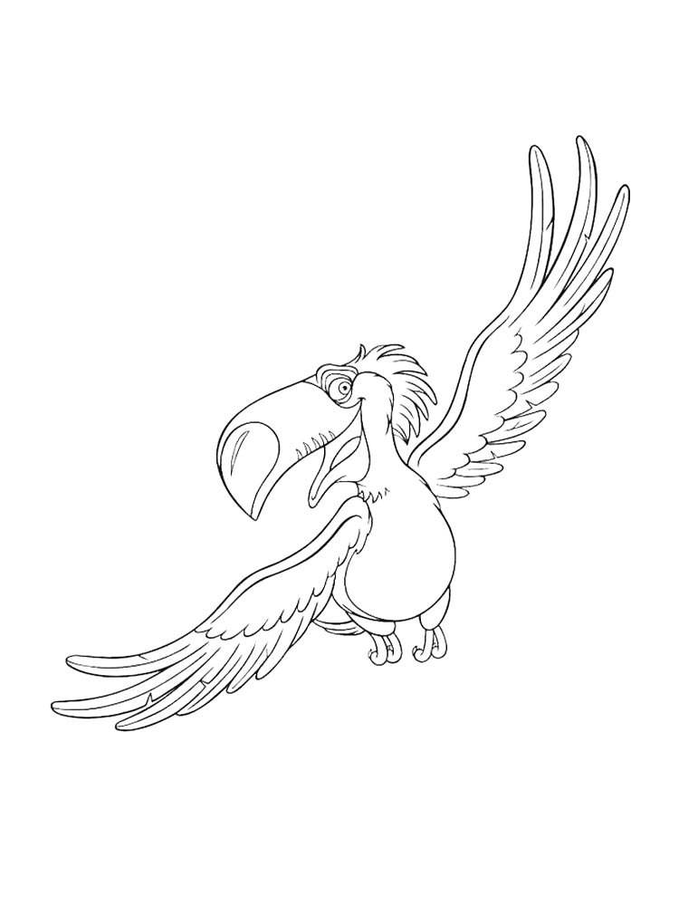 Картинка рио раскраска 5