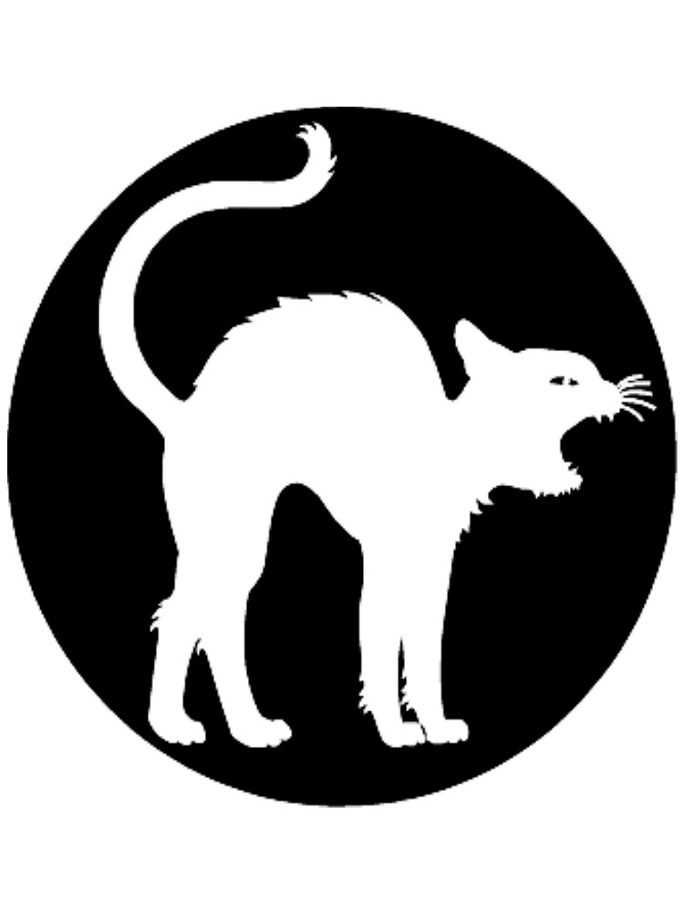 Картинка трафареты кошек раскраска 2