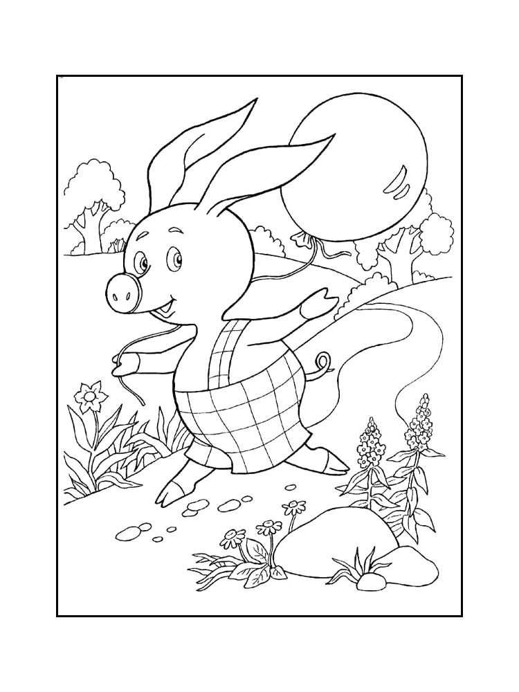 Картинка винни пух раскраска 5