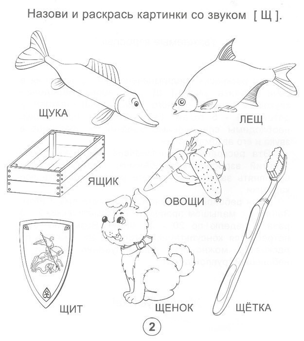 Картинки с буквой Щ