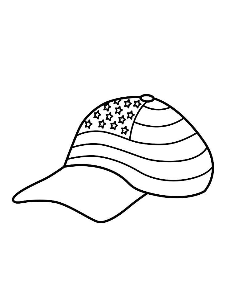 Кепка с флагом США