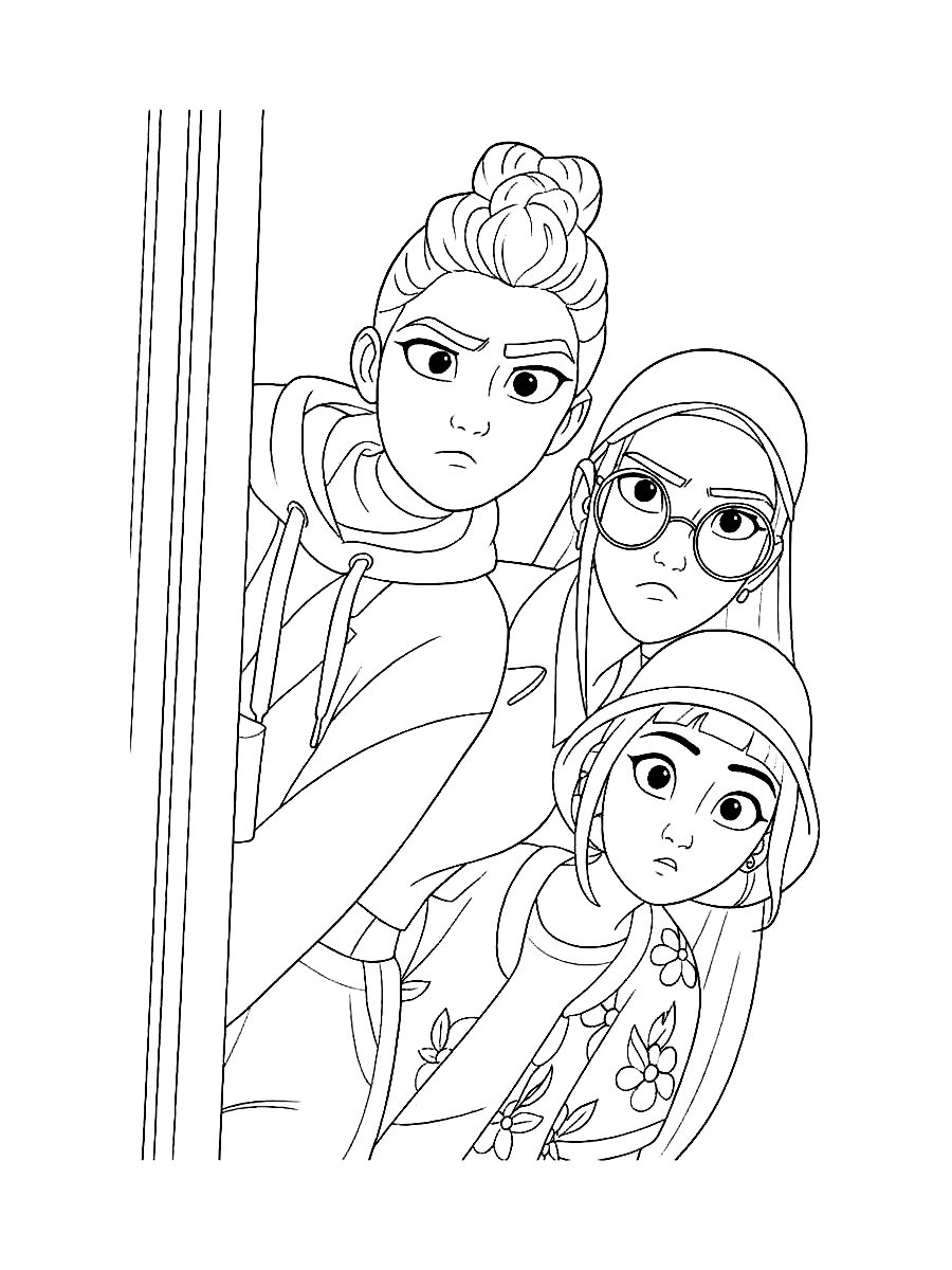 Хантрикс подглядывают