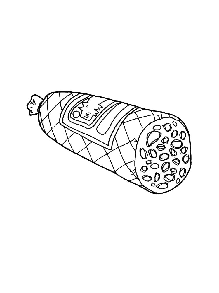 Копченая колбаса