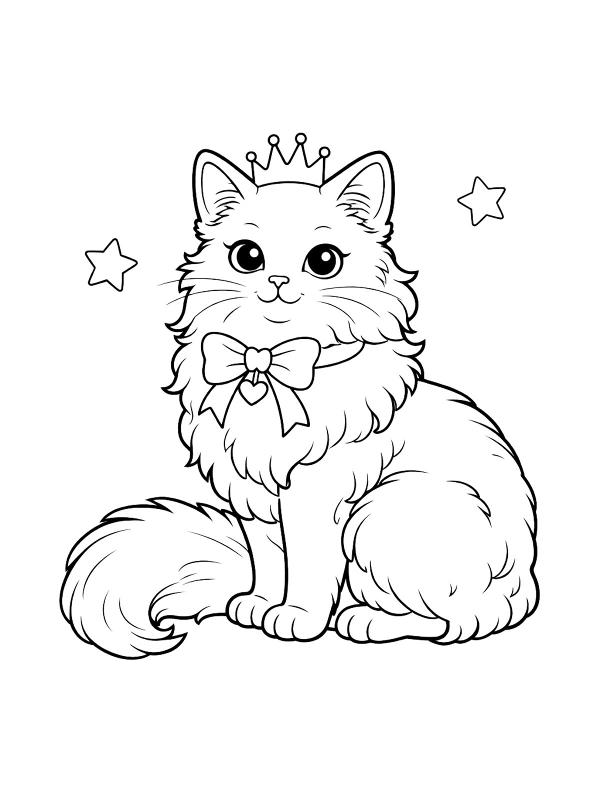 Кошечка в короне