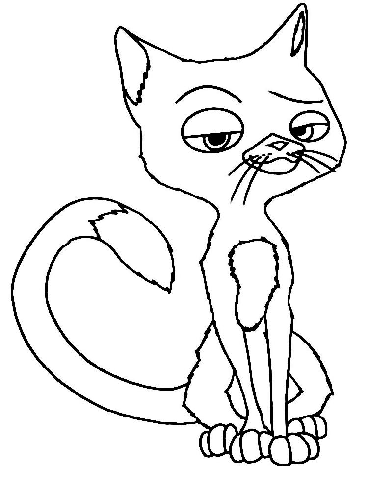 Кошка Варежка