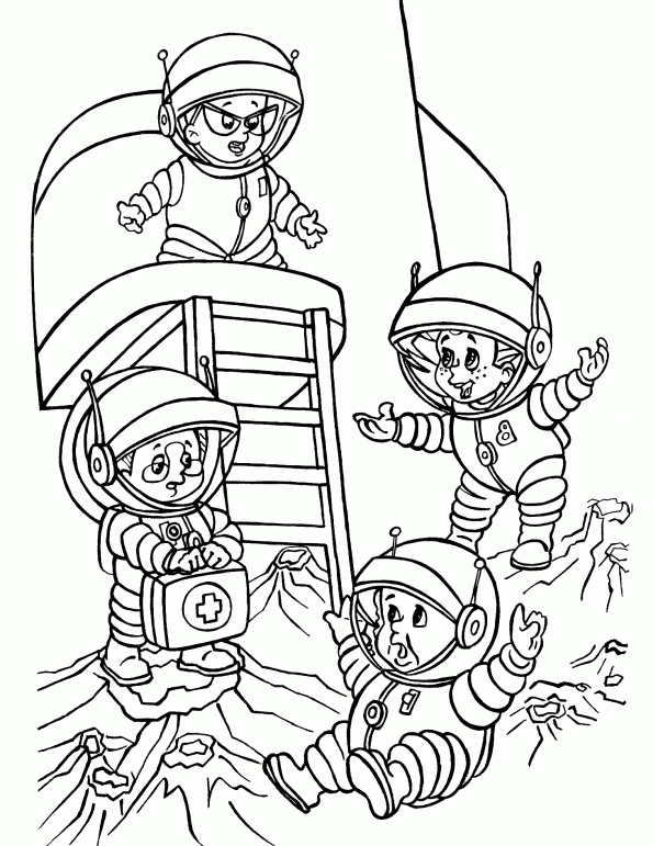Космонавты