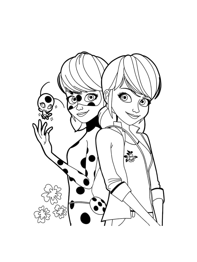 Кот черно-белая раскраска 7