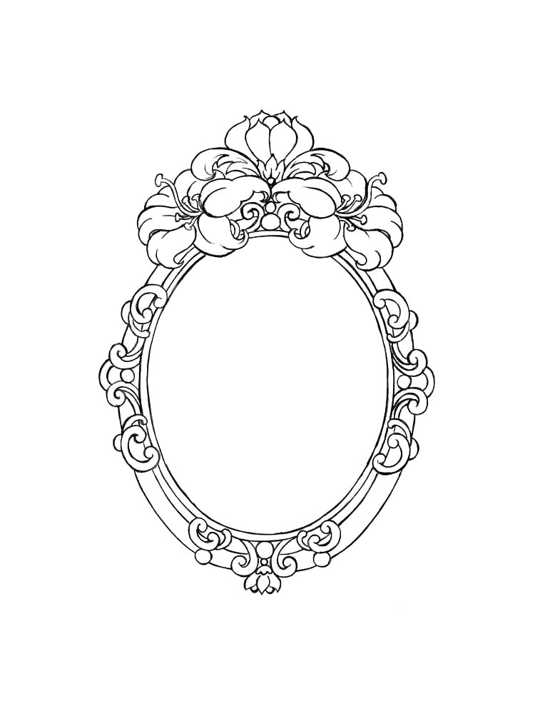 Красивое зеркало