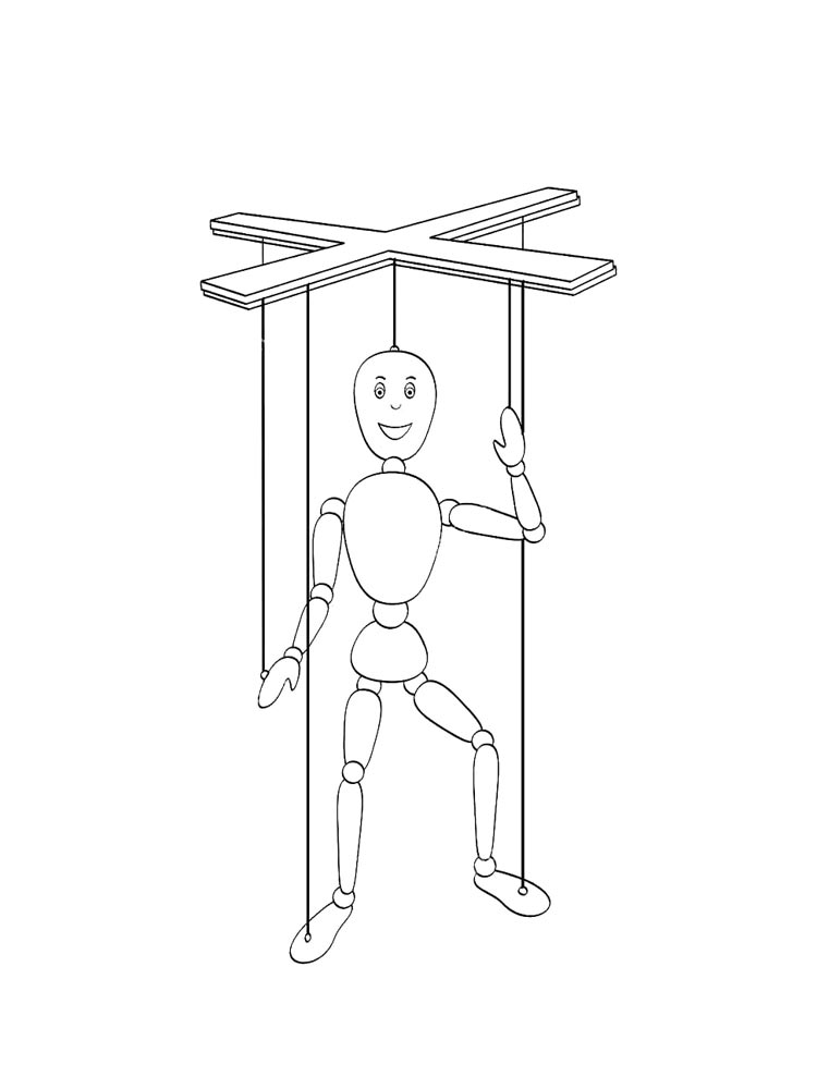 Кукла марионетка