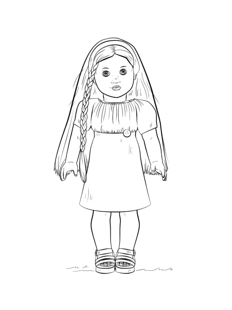 Кукла с косой