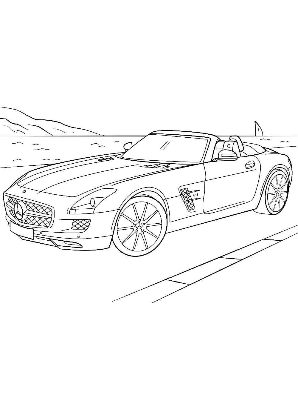 Купе Mercedes SLS AMG