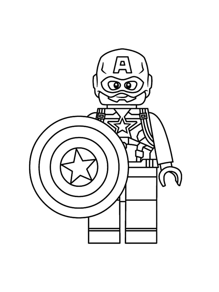 Лего Капитан Америка 2