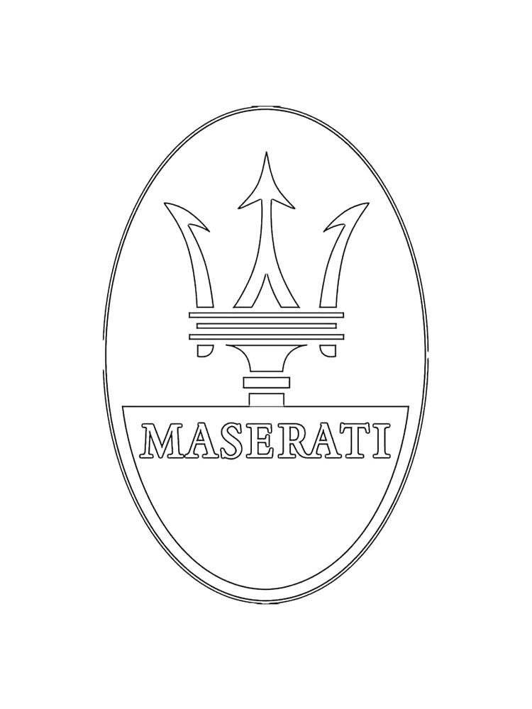 Логотип Мазерати