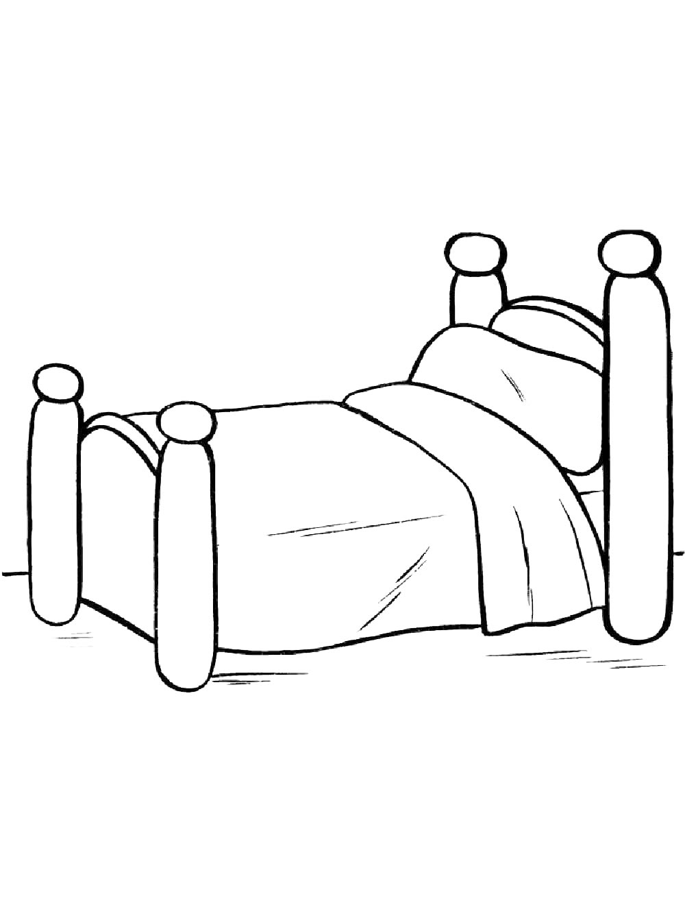 Маленькая кровать