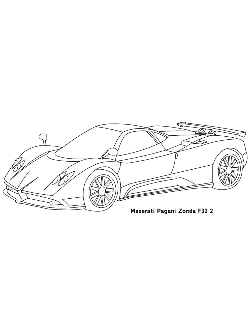 Maserati Pagani Zonda F32 2