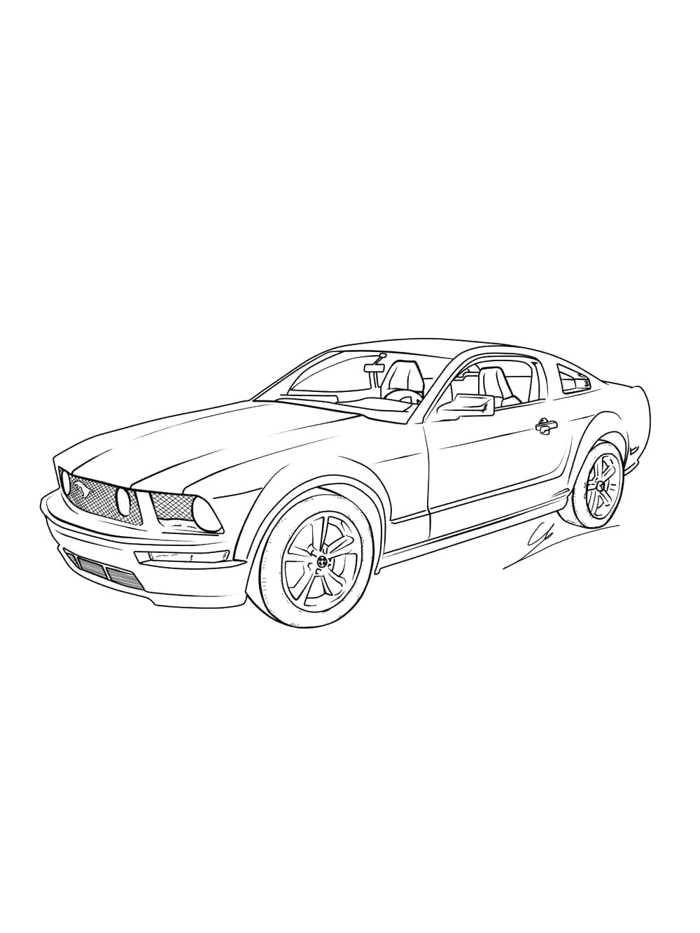 Маслкар Ford Mustang