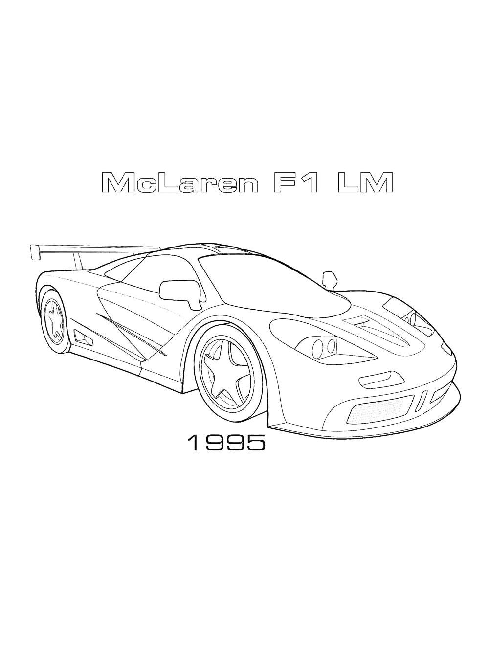 McLaren F1 LM 1995 года