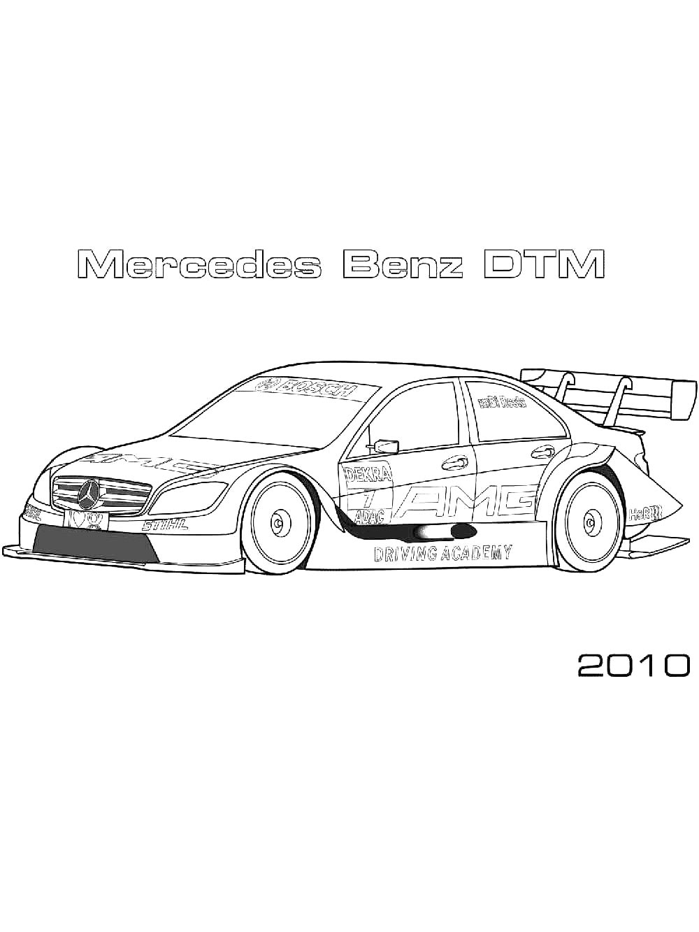 Mercedes-Benz DTM 2010 года