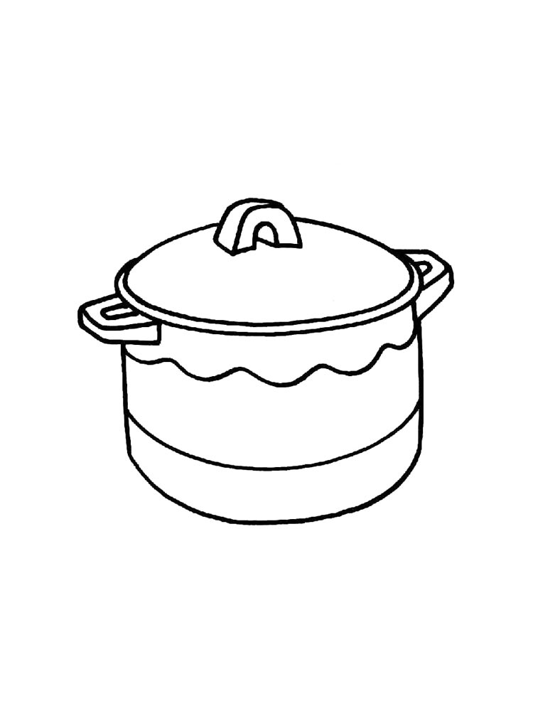 Металлическая кастрюля