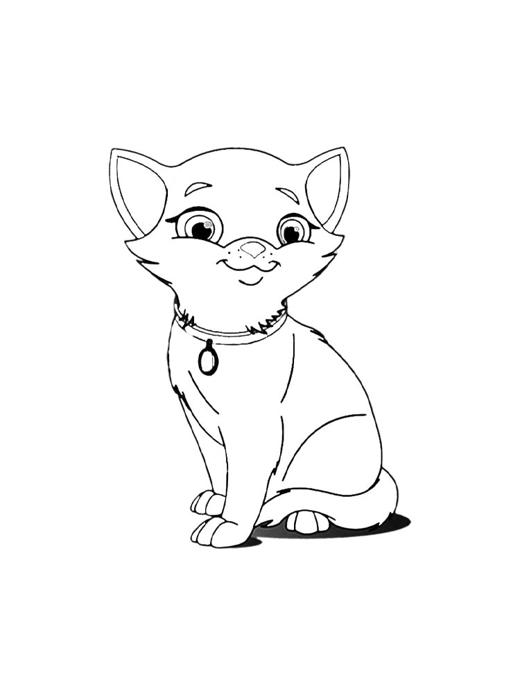 Милая кошка